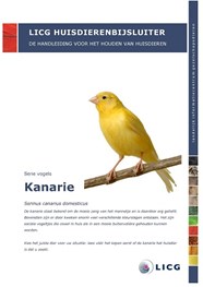 huisdierenbijsluiter kanarie